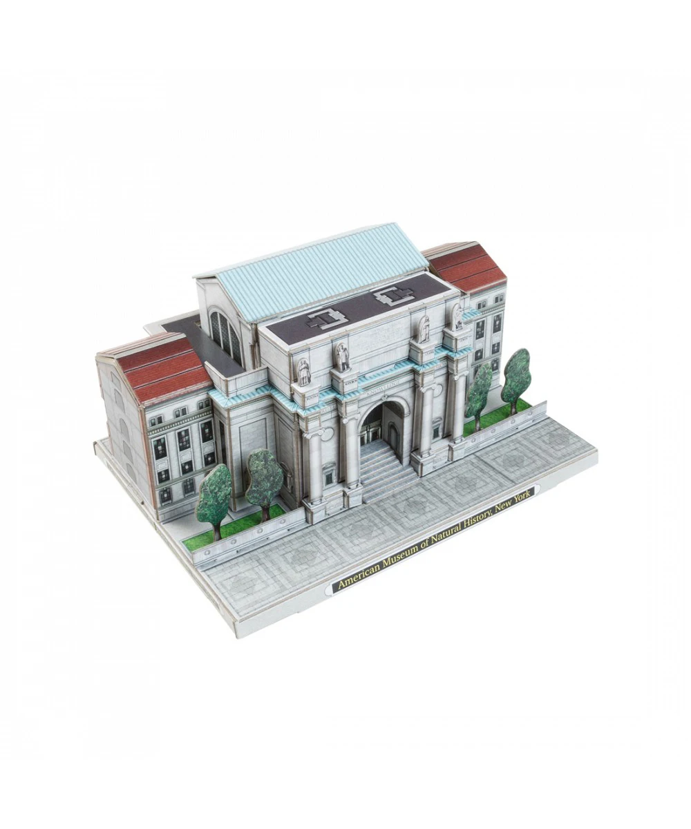 591 Американский музей естественной истории Модель из картона &quotМузеи мира в
