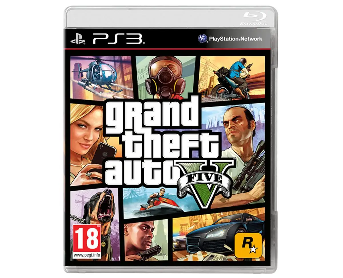 Игра GTA V (5) Grand Theft Auto ГТА PS3 рус |