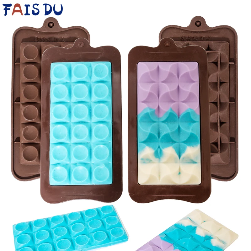 

Fais Du Silicone Chocolate Mold For Baking Reusable Non-Stick Pastry Tools Kitchen Accessories Baking Cake Decoration