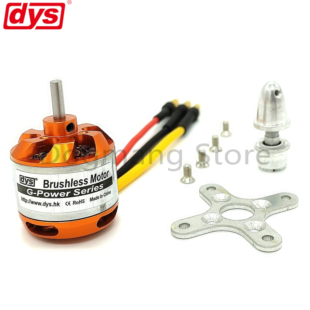 

DYS D2826 Brushless Outrunner Motor 930KV 1000KV 1400KV 2200KV For Mini Multicopters RC Plane Helicopter