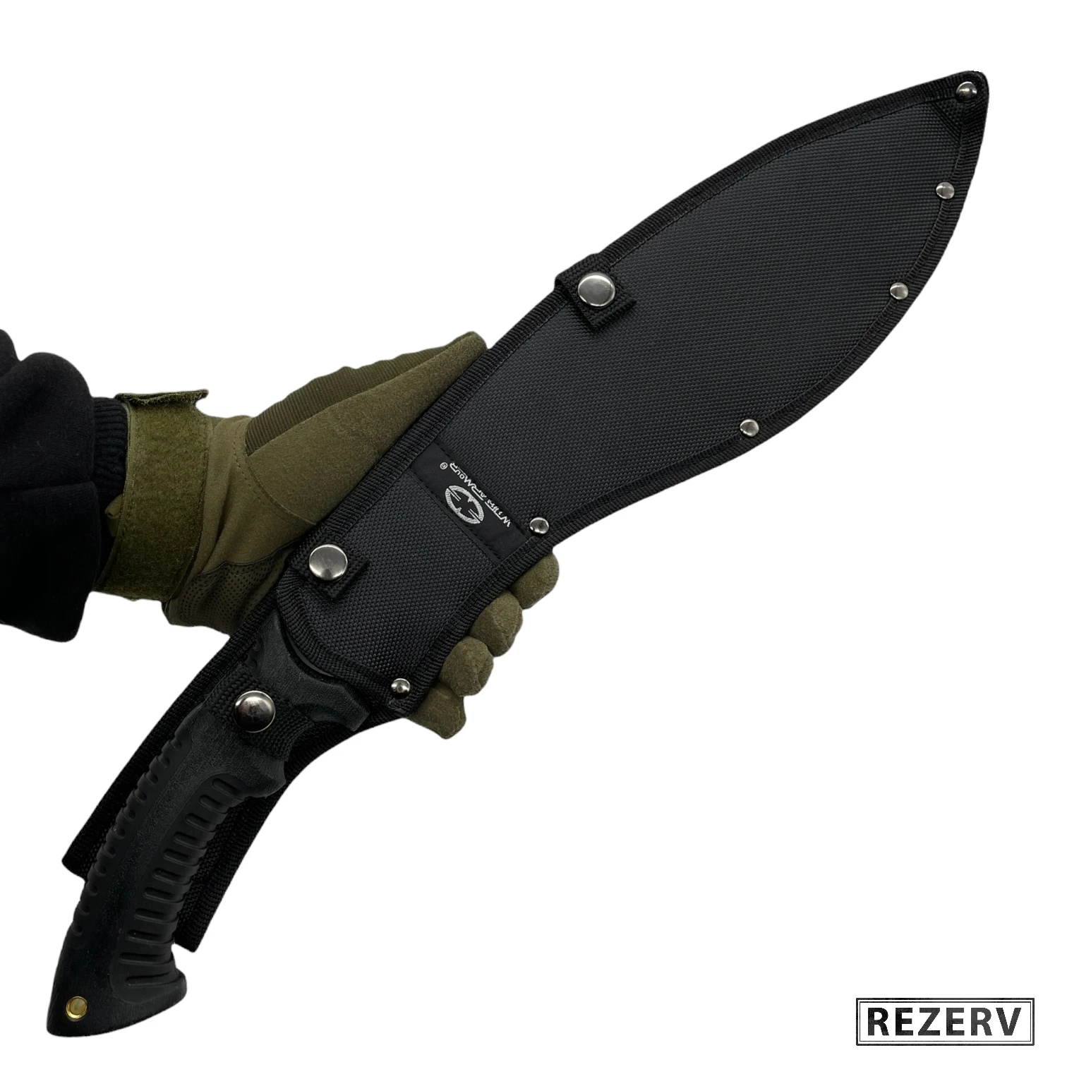 Мачете кукри With Armour WA-021BK туристический сталь 420HC рукоять эластрон чехол нейлон |