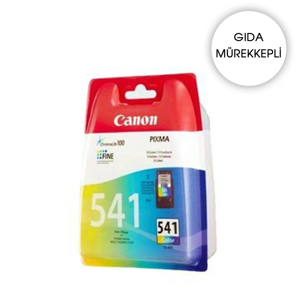 Пищевой картридж цветной чернильный Canon CL 541 MG3650 MG4250 оригинальный (окончание