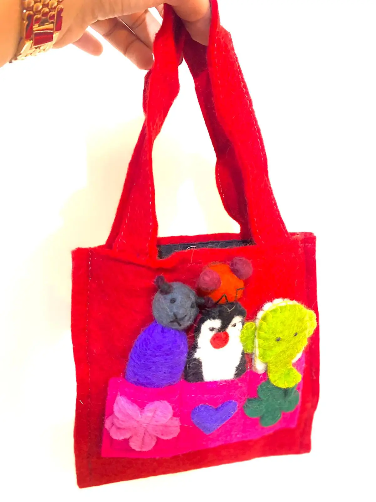 

HANDMADE SEVİMLİ FINGERS FELT BAG