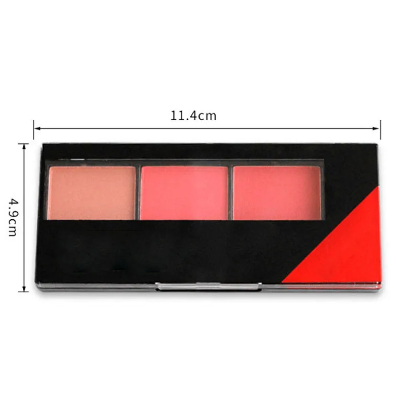 Face Blush Palette Easy To Wear Makeup Natural Powder Rouge Women Makeup Natural Blush Palette Durable Colors Blush With Brush