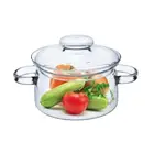 Главная прозрачный Стекло супа посуда для готовки термостойкая Кухня термостойкие чайник дома Стекло чаша Кухня Пособия по кулинарии инструменты Стекло кастрюли 3 л3000 мл