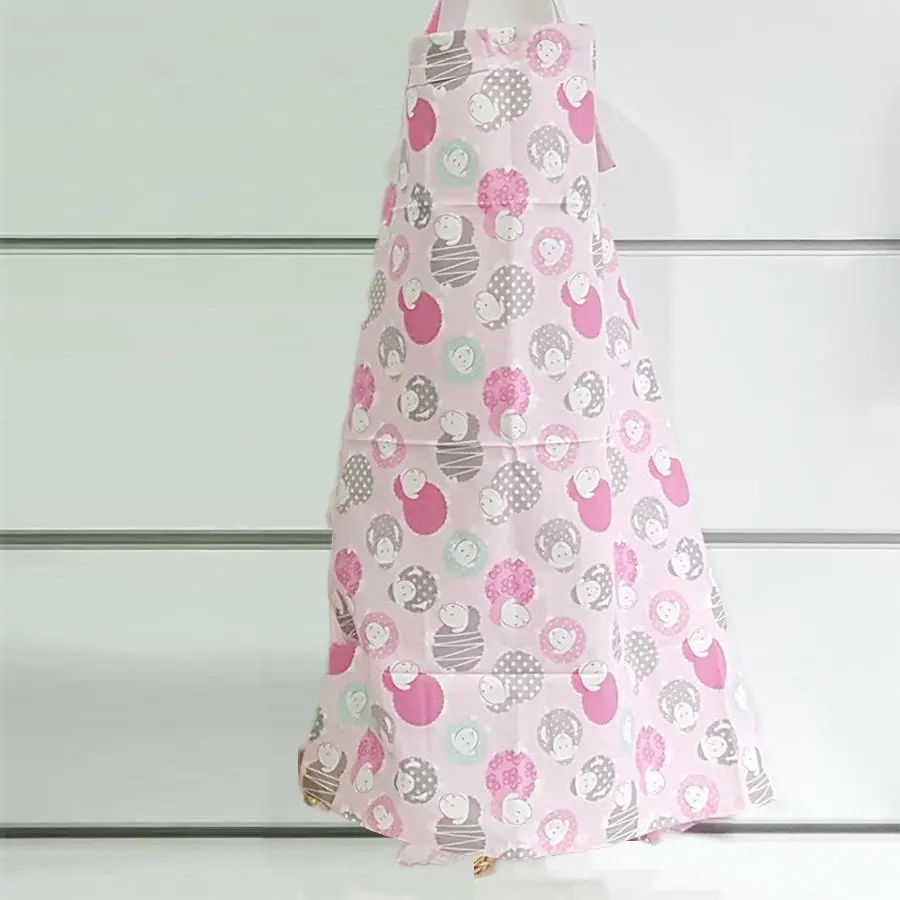 

Pink Little Lamb Baby Breastfeeding Apron