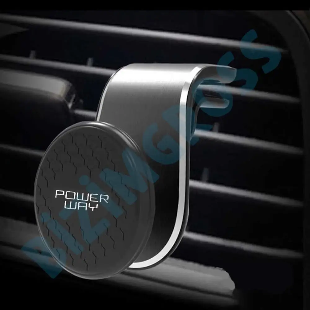 

POWERWAY 360 Degree Rotation Magnetic Car Phone Holder Silicone pad Designed for in-car phones, tablets and GPS Made in Turkey