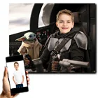 Картины из Звездных войн Disney, персональные фотографии, индивидуальные принты на холсте, искусство, картины Дарта Вейдера, декор для детской комнаты, подарок