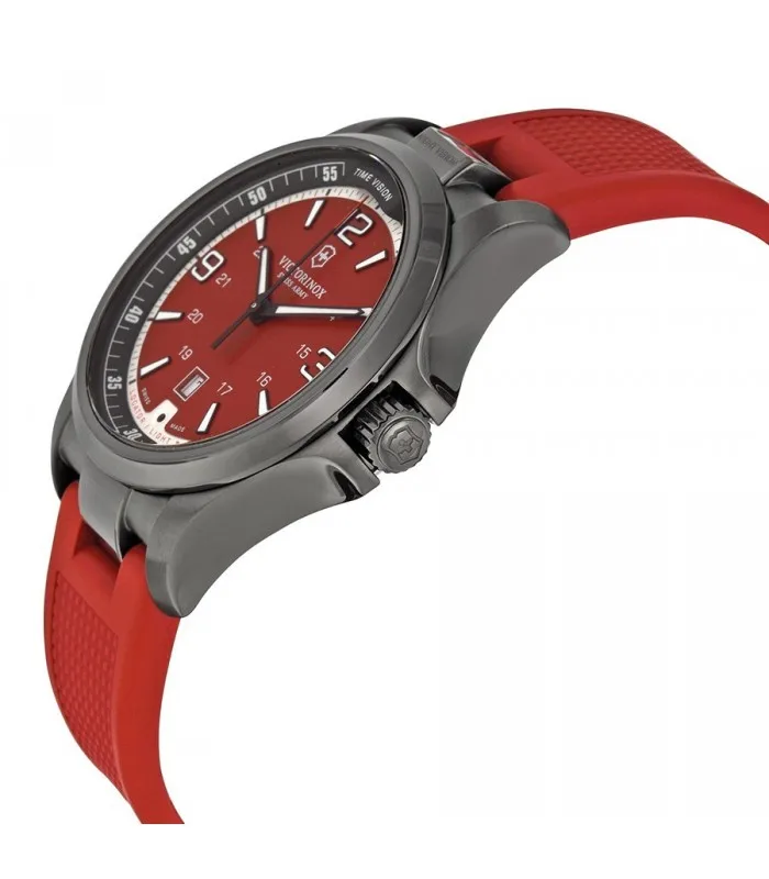 Швейцарские армейские светодиодный кварцевые часы с ночным видением из