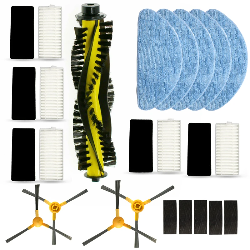 

Replacement Kit For neatsvor X500 Side brushes For Orfeld X503 Filters Sweeper Mop cloths Household Cleaning Tools