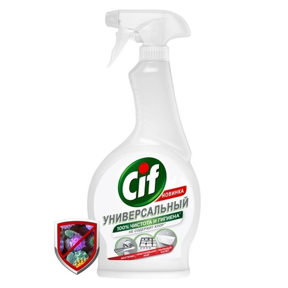 Cif универсальный спрей Антибактериальный Ультра Гигиена 500 мл|Универсальные
