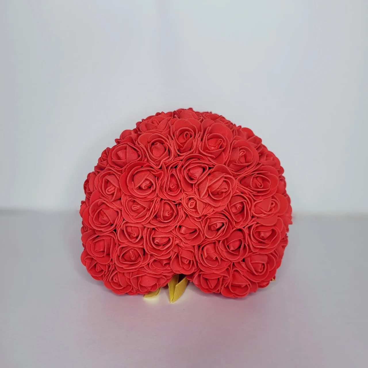 Мишки из роз Медведь фоамирана 23 24 37см Подарок Искуственные цветы День Рождения