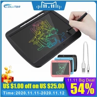 9 inch portable smart lcd writing tablet electronic notepad lcd writing tablet rechargeable doodle board color scribble