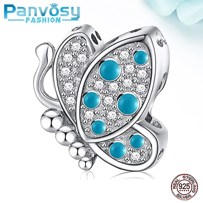 

New Charms Silver 925 Original Bracelet Bead Reflexions For DIY Jewelry Making Fashion Designer Butterfly Beads Fit Women Gift