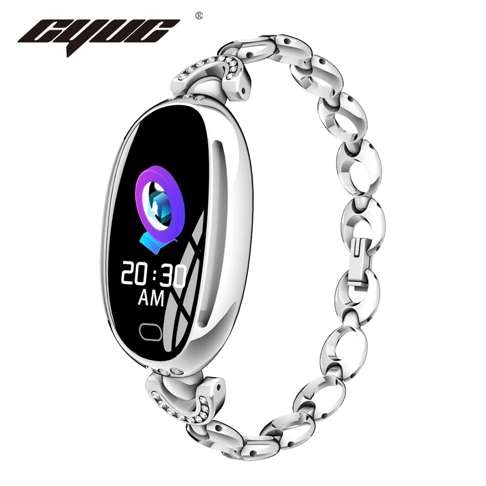 CYUC E68 женские Смарт часы монитор сердечного ритма IP67 водонепроницаемый