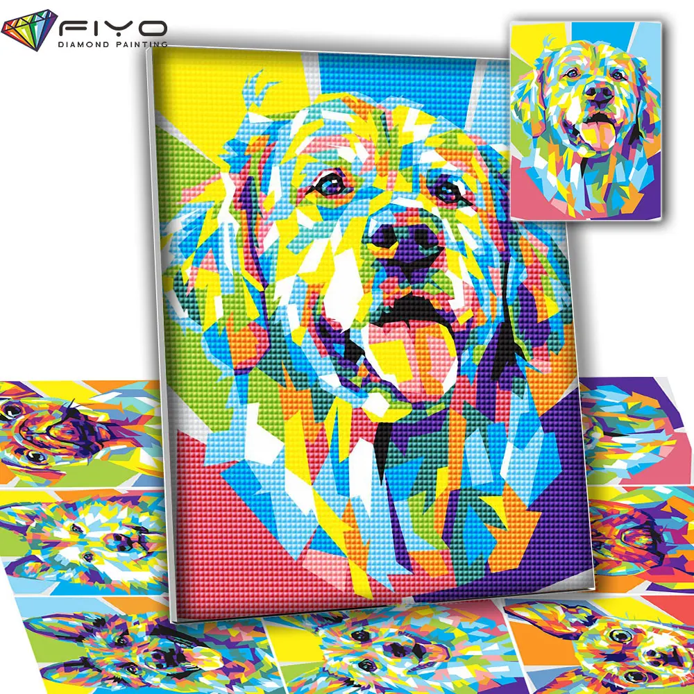 Алмазная 5D картина с вышивкой рисунком собаки питбуля искусство для украшения