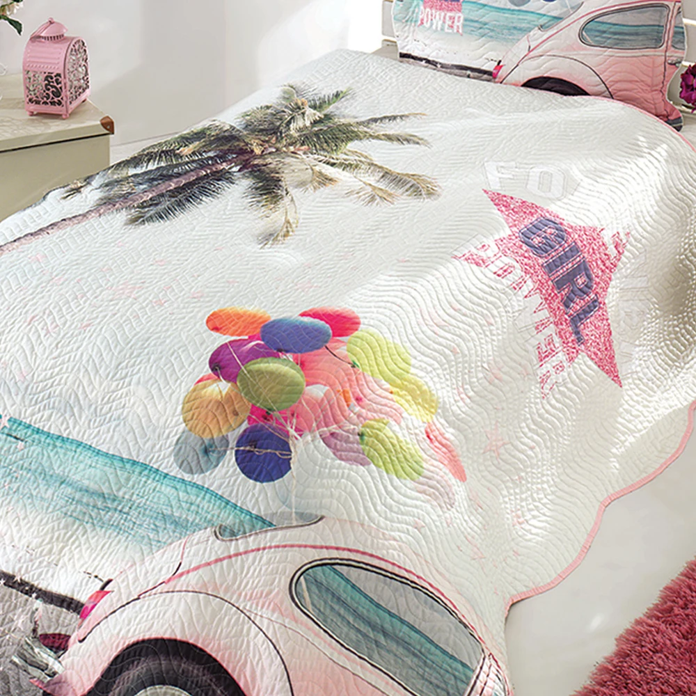 Prezzo La Mia Coperta Goditi Il Copriletto Trapuntato Di Personalità Tek Per Bambini Lavabile Con Stampa Digitale Personalizzata E L'aria Può Essere Stirata Su Tessuto