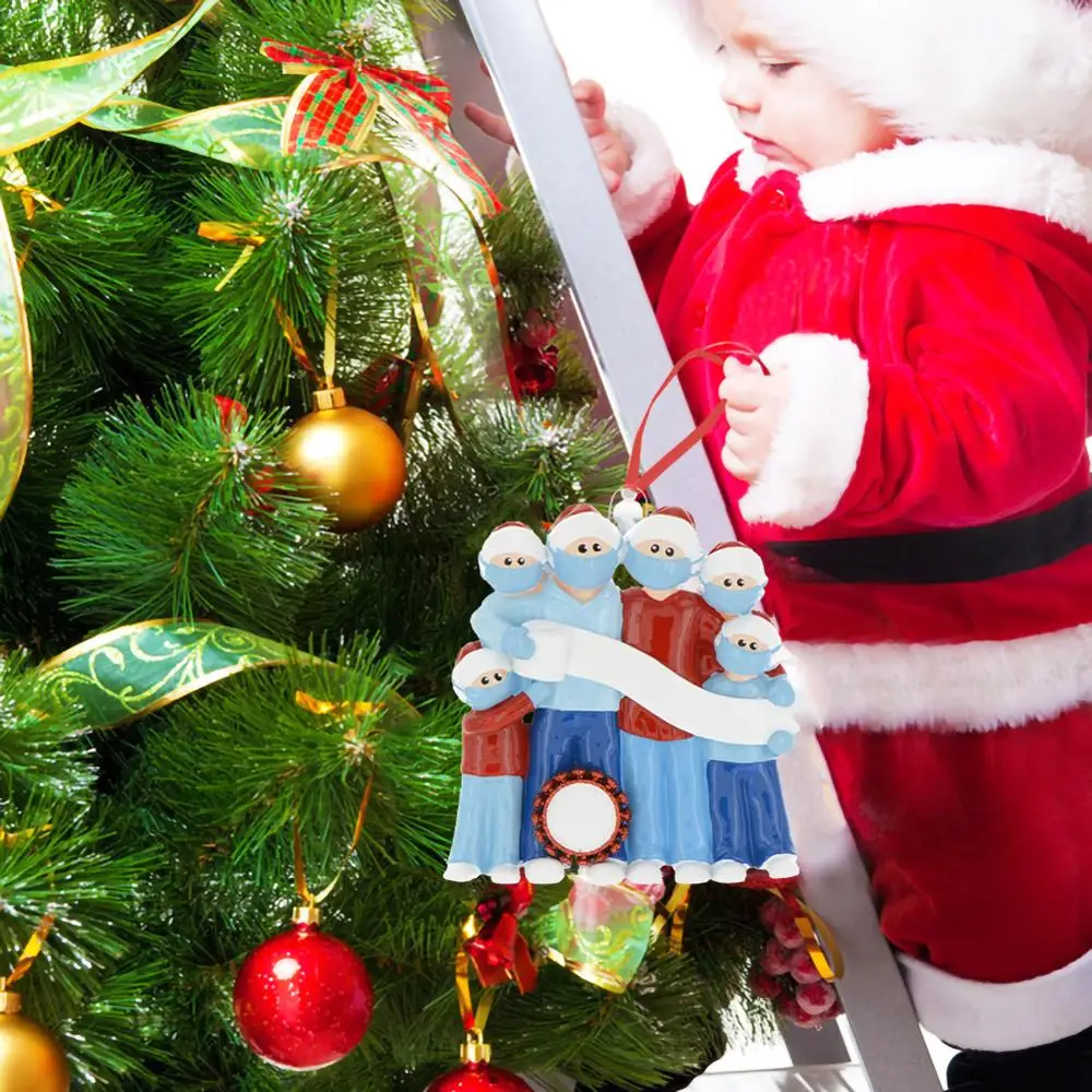 

2020 Christmas Tree Ornament Merry Christmas Xmas Tree Hanging Ornaments Family Personalized Decor Christmas Decorative For Tree