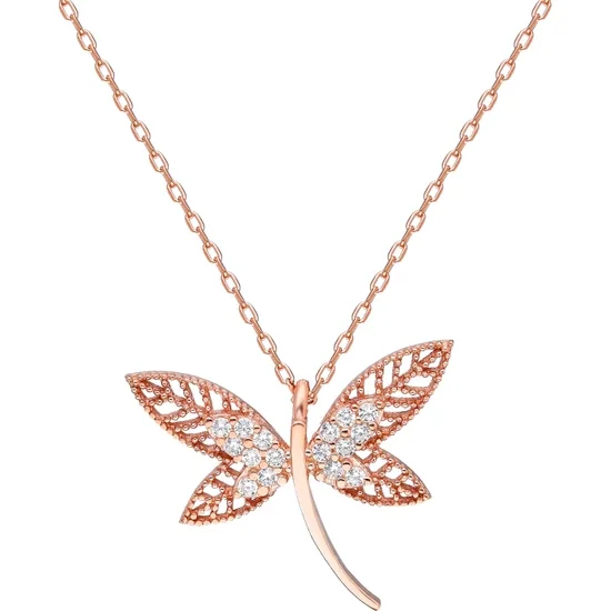 

Silver Dragonfly Necklace