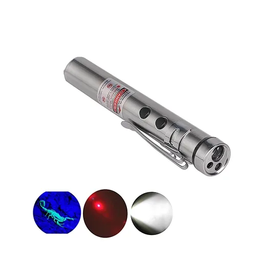 Яркий Мобильный фонарик с ультрафиолетовым лазером 429582938 от AliExpress WW