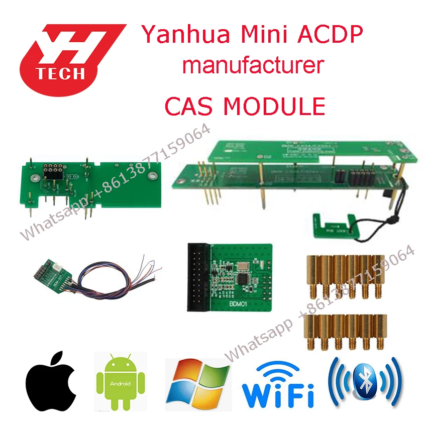 Yanhua ACDP модуль 1 CAS с лицензией для BMW 1/CAS2 /CAS3 + /CAS4 add key all-key-lost сброс пробега |