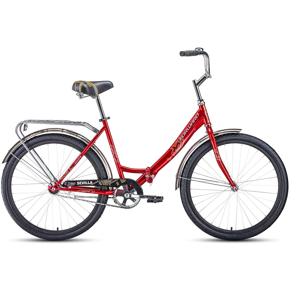 Велосипед FORWARD SEVILLA 26 1.0 (26&quot 1 ск. рост 18.5&quot скл.) 2019 2020|Велосипеды| |