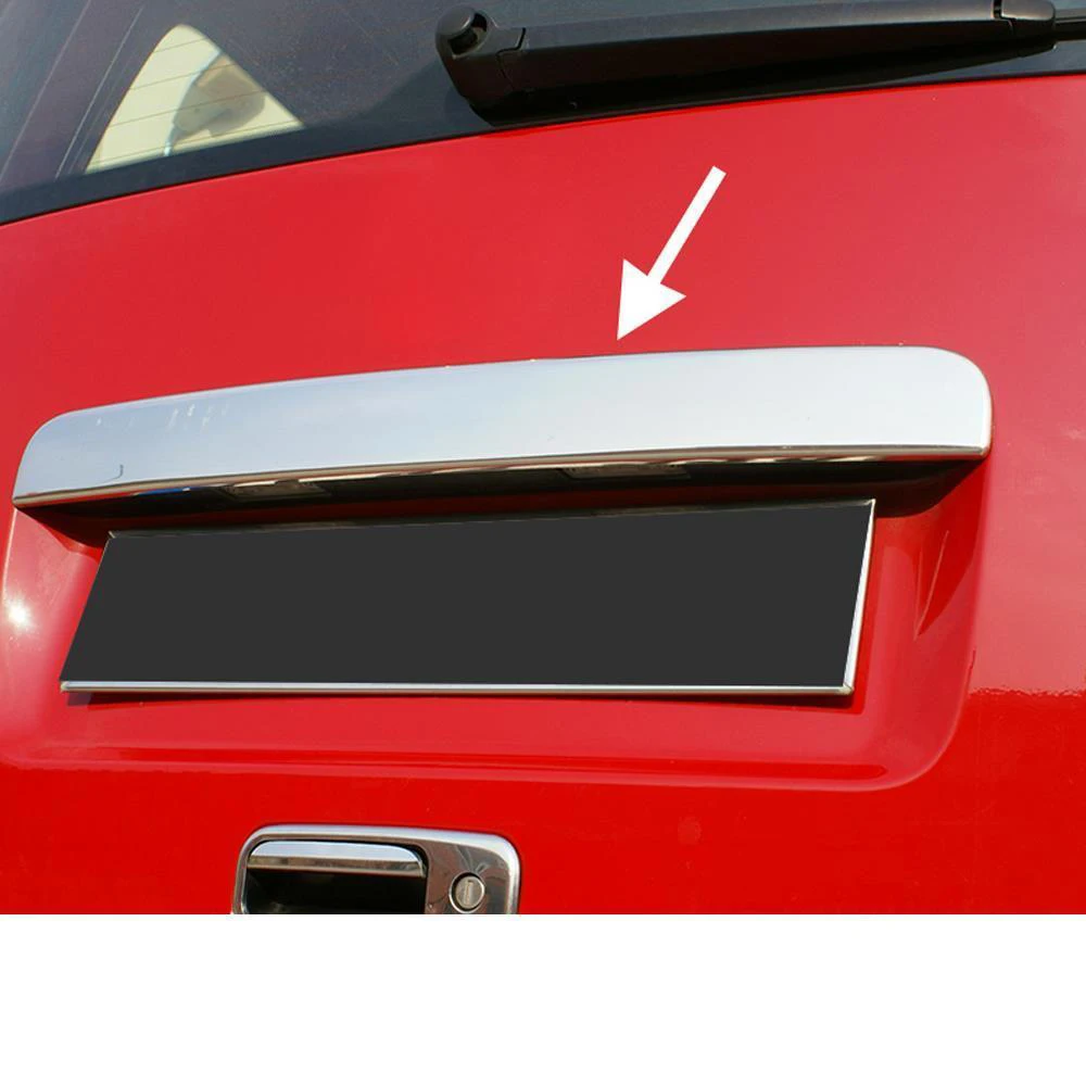 

VW Caddy Chrome Rear Trunk Lid Cover Single Door Stainless Steel (2003-2010)