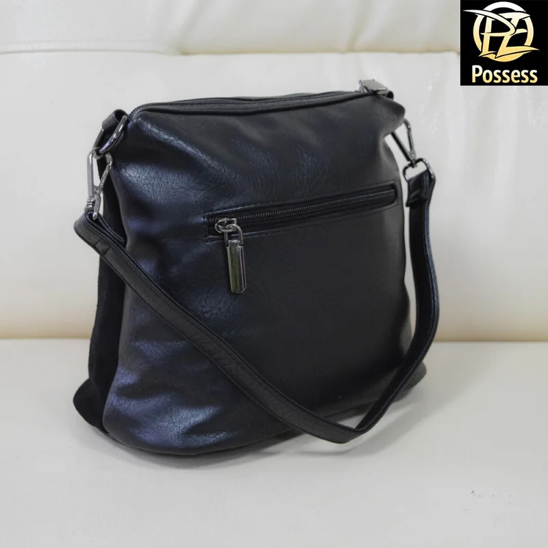 женская сумка лицевая сторона натуральная замша C49 |