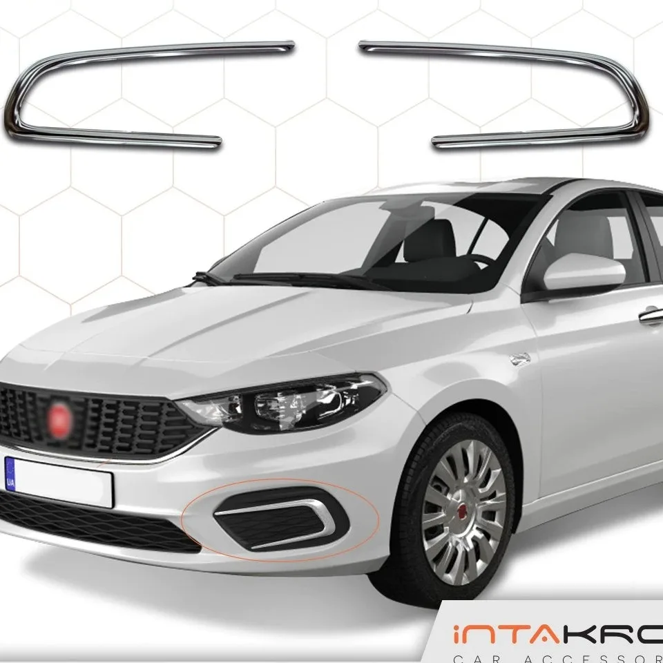 

Бесплатная доставка автомобильные аксессуары Новый стиль высокое качество легкий монтаж яркий хром 2 шт. передние противотуманные фары све...