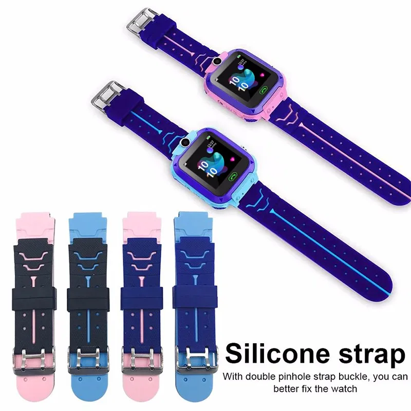 Аксессуары для умных часов Детские Смарт-часы сменный ремешок силиконовый