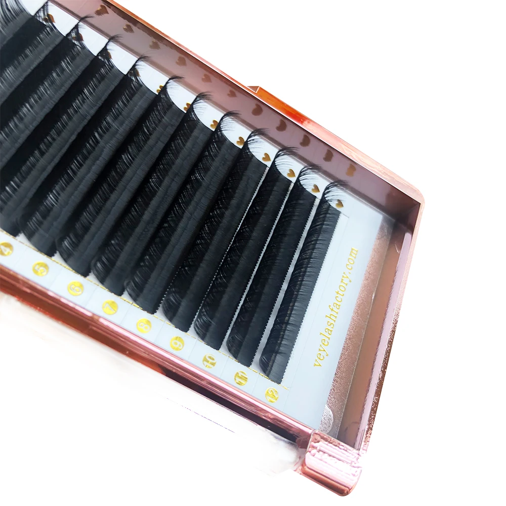 Veyelash 12Rows thickness 0.03 to 0.20 Faux mink eyelashes individual eyelash lashes soft eyelash extension False eyelash