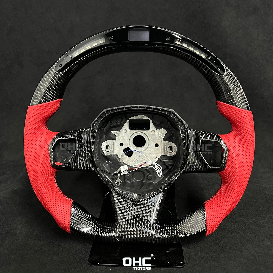 

100% Real Carbon Fiber Steering Wheel for Lamborghini Aven