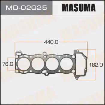 CYLINDER HEAD gasket Nissan Primera/Sunny/Almera 1.6 16V GA16DE 90 MASU |
