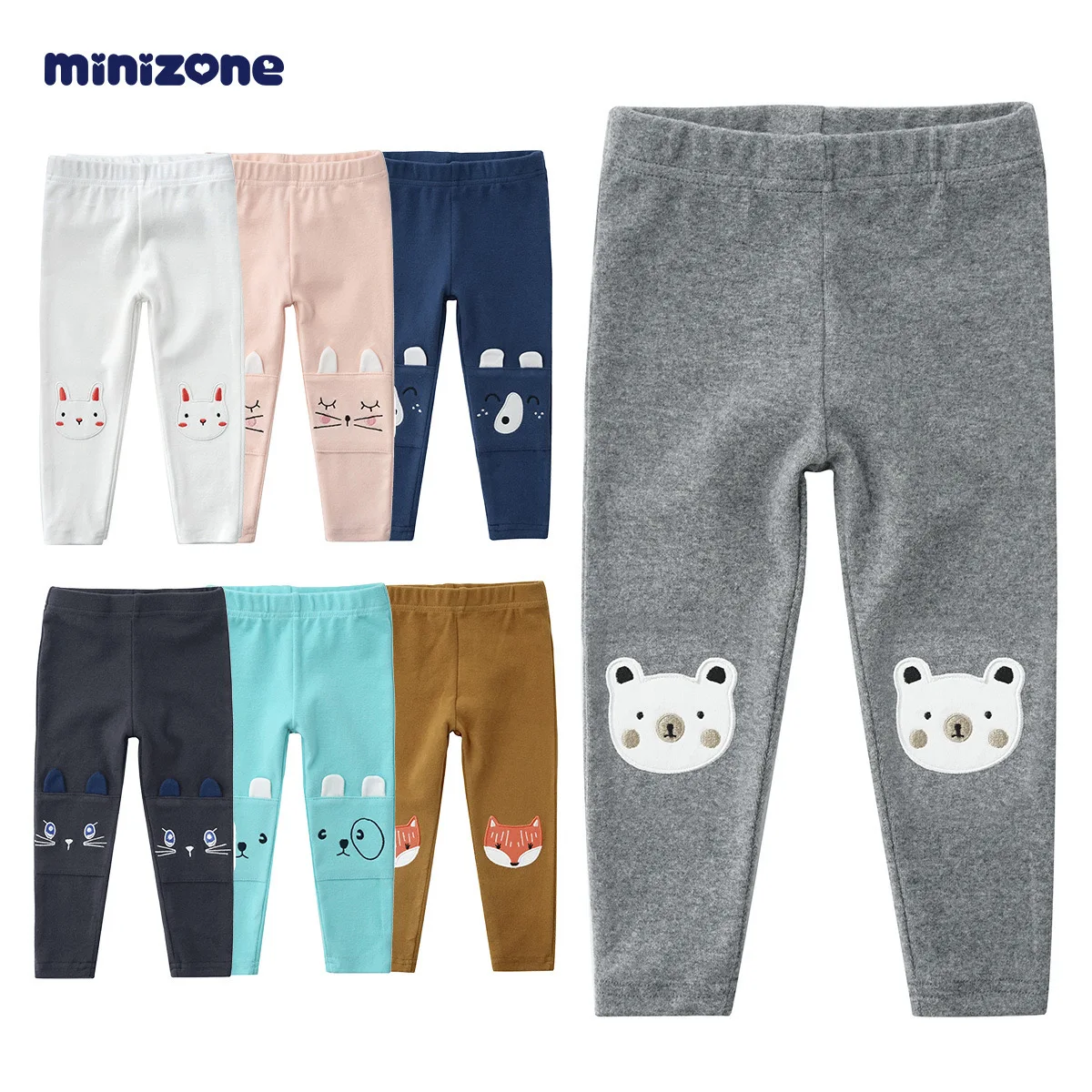 

Хлопковые леггинсы унисекс Minizone