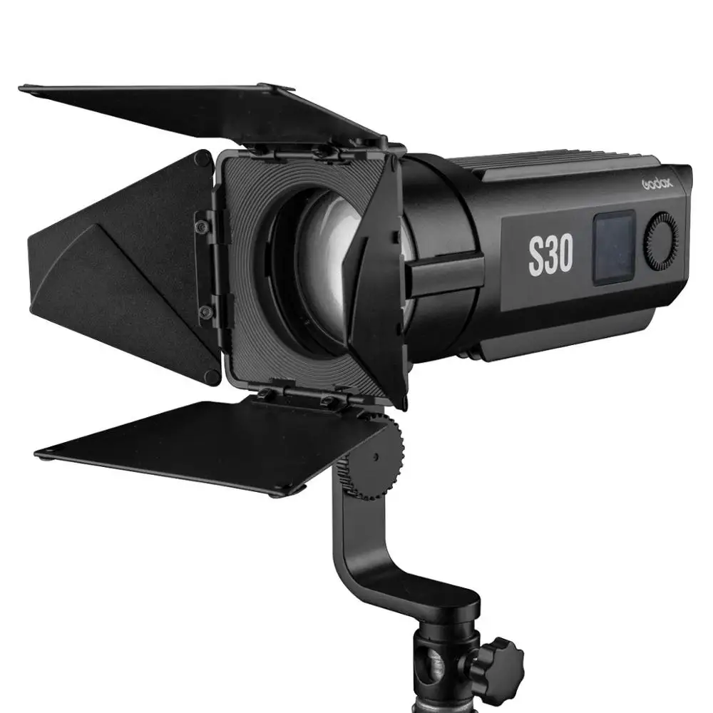 Godox S30 фокусирующий СВЕТОДИОДНЫЙ светильник Дневной сбалансированный 5600K CRI/TLCI 96