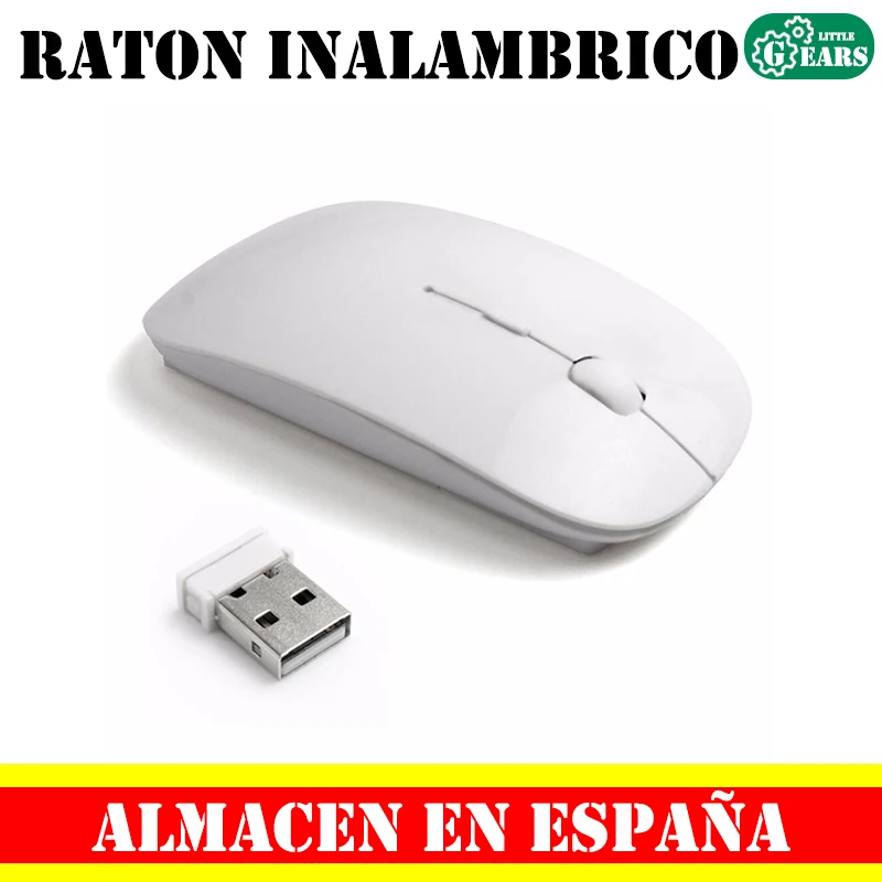 Беспроводная компьютерная мышь USB 2 4G Сверхтонкая для ПК и ноутбука | Компьютеры