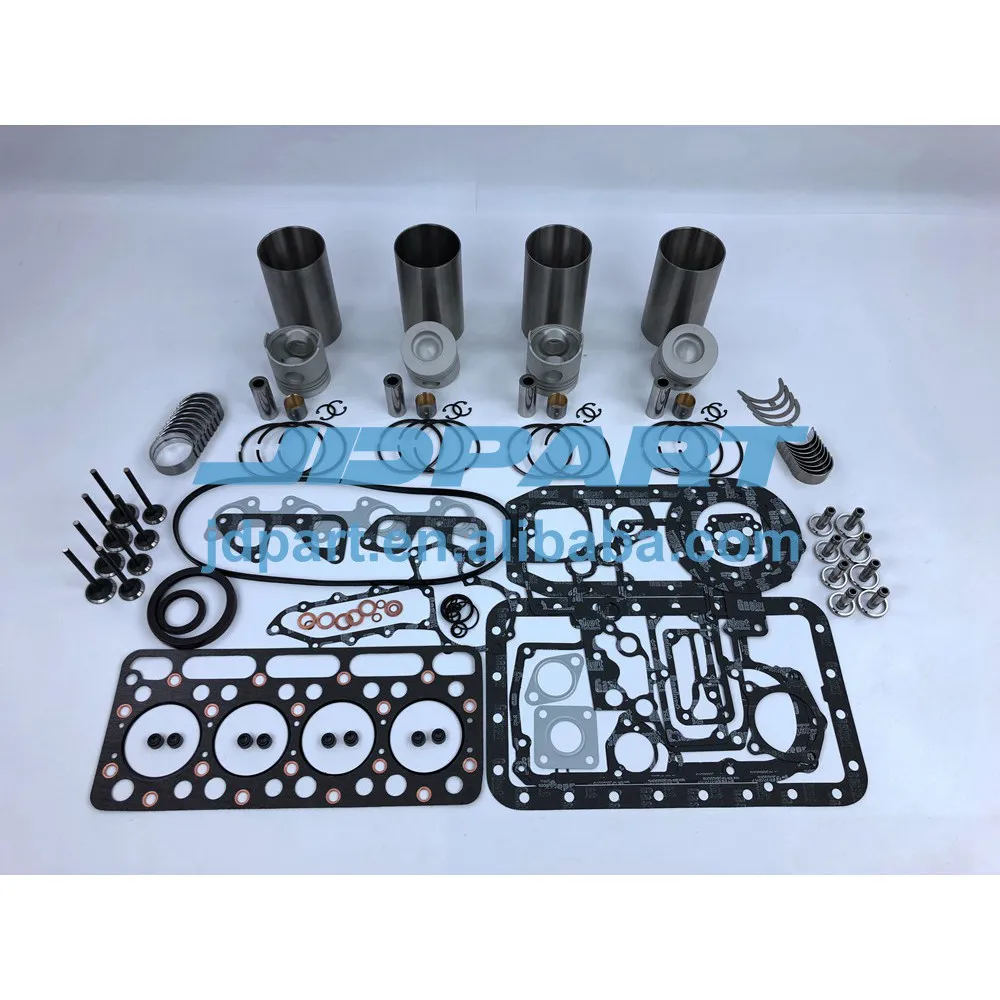 

New V1512 DI complete overhual kit STD with gasket kit engine bearing valve kit For Kubota