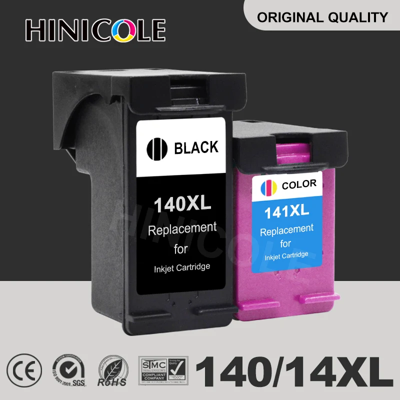 Сменный картридж для принтера hp 140XL 141XL 140 141 HP Photosmart C4583 C4283 C4483 C5283|Чернильные