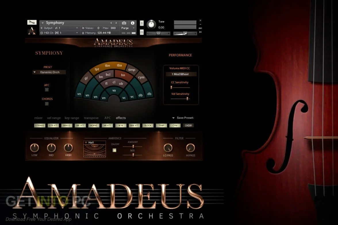 

AMADEUS SYMPHONIC ORCHESTRA - SONIC SCORES (VSTI KONTAKT)