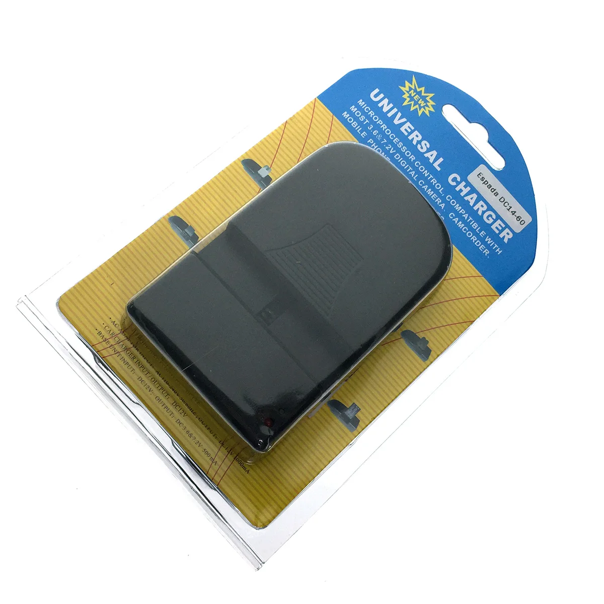 Универсальное зарядное устройство Li ion аккумуляторов 3 7V 7.2V 5V USB Espada DC14 60 12V