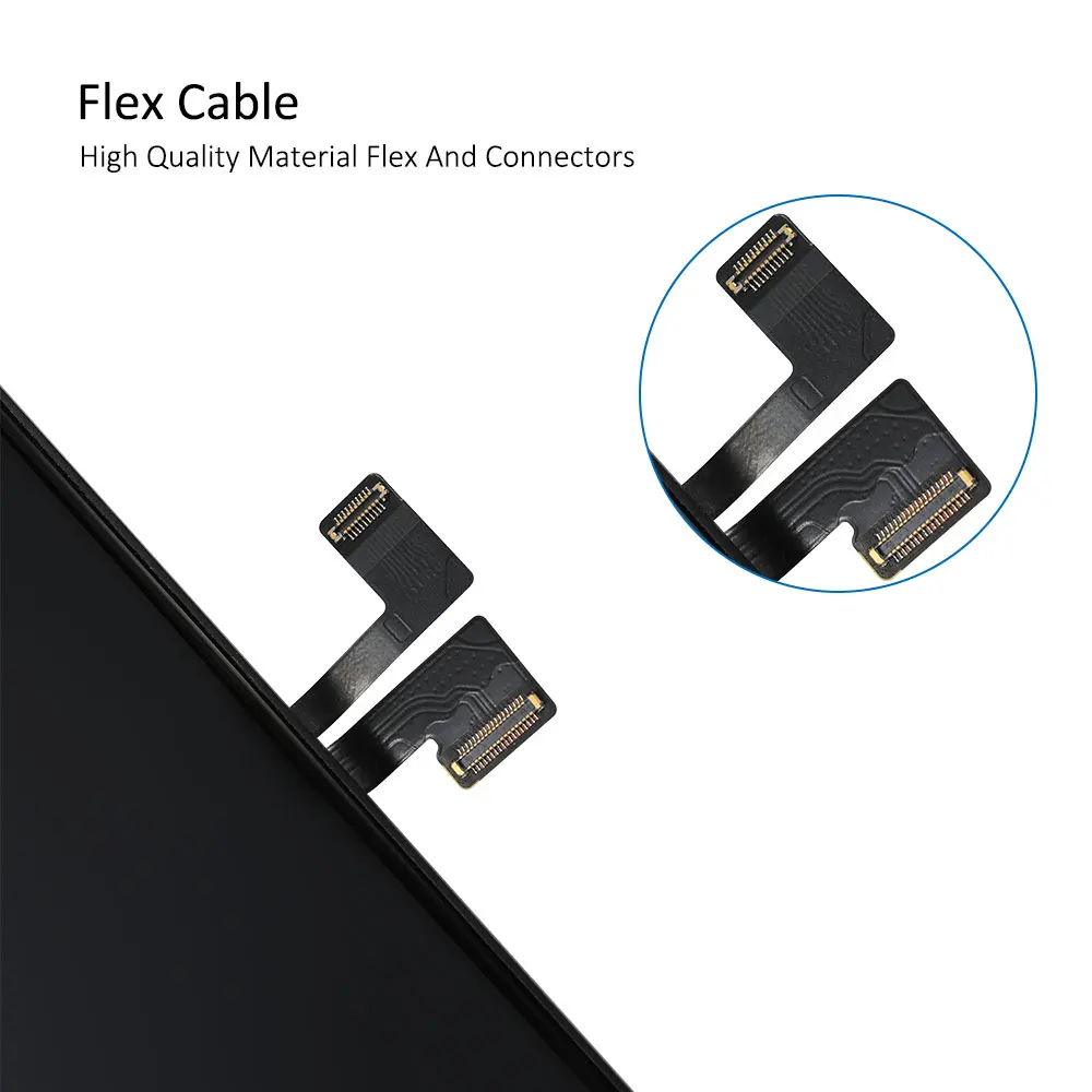 EK-pantalla LCD OLED suave para iPhone, montaje de digitalizador con pantalla t&aacute;ctil, reemplazo de tono verdadero, compatible con regalo, 11Pro MAX-4