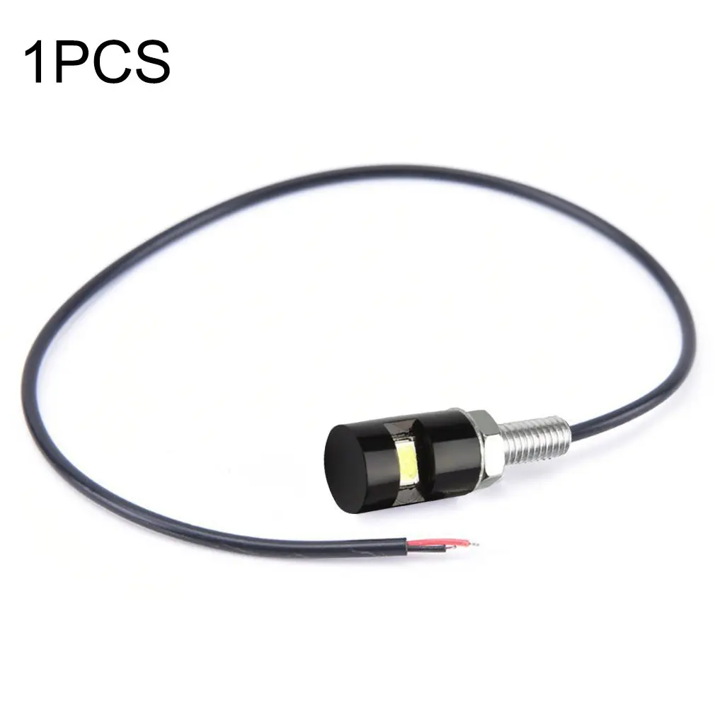 

1pc Universal 12V LED Motorcycle Car Number License Plate Bolt Screw Light Lamp For Car & Motorcycle