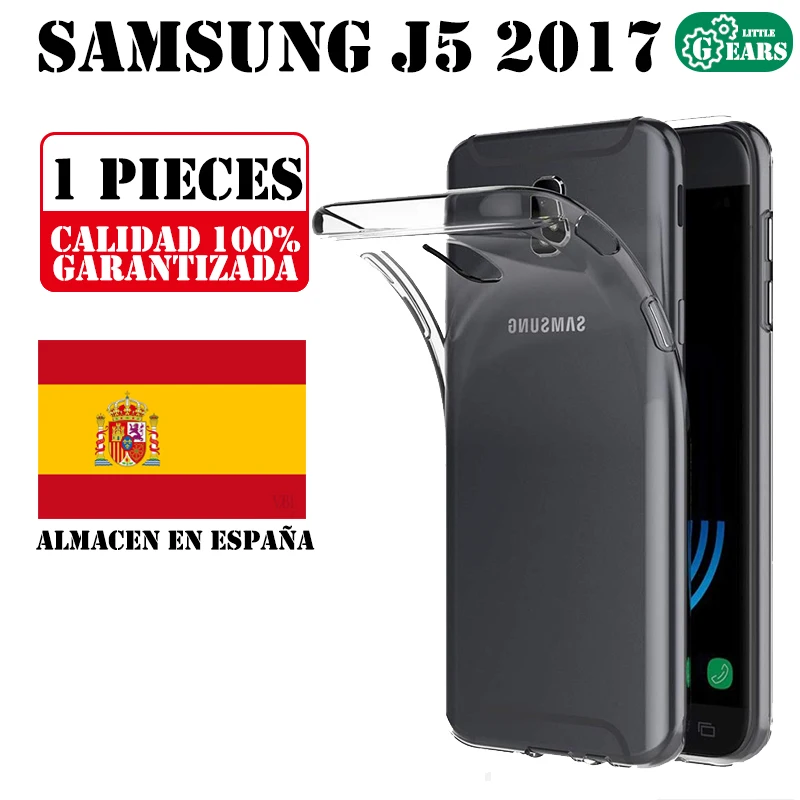 Samsung J5 2017 J530 ультра тонкий прозрачный силиконовый чехол TPU гелевый Чехол защита от