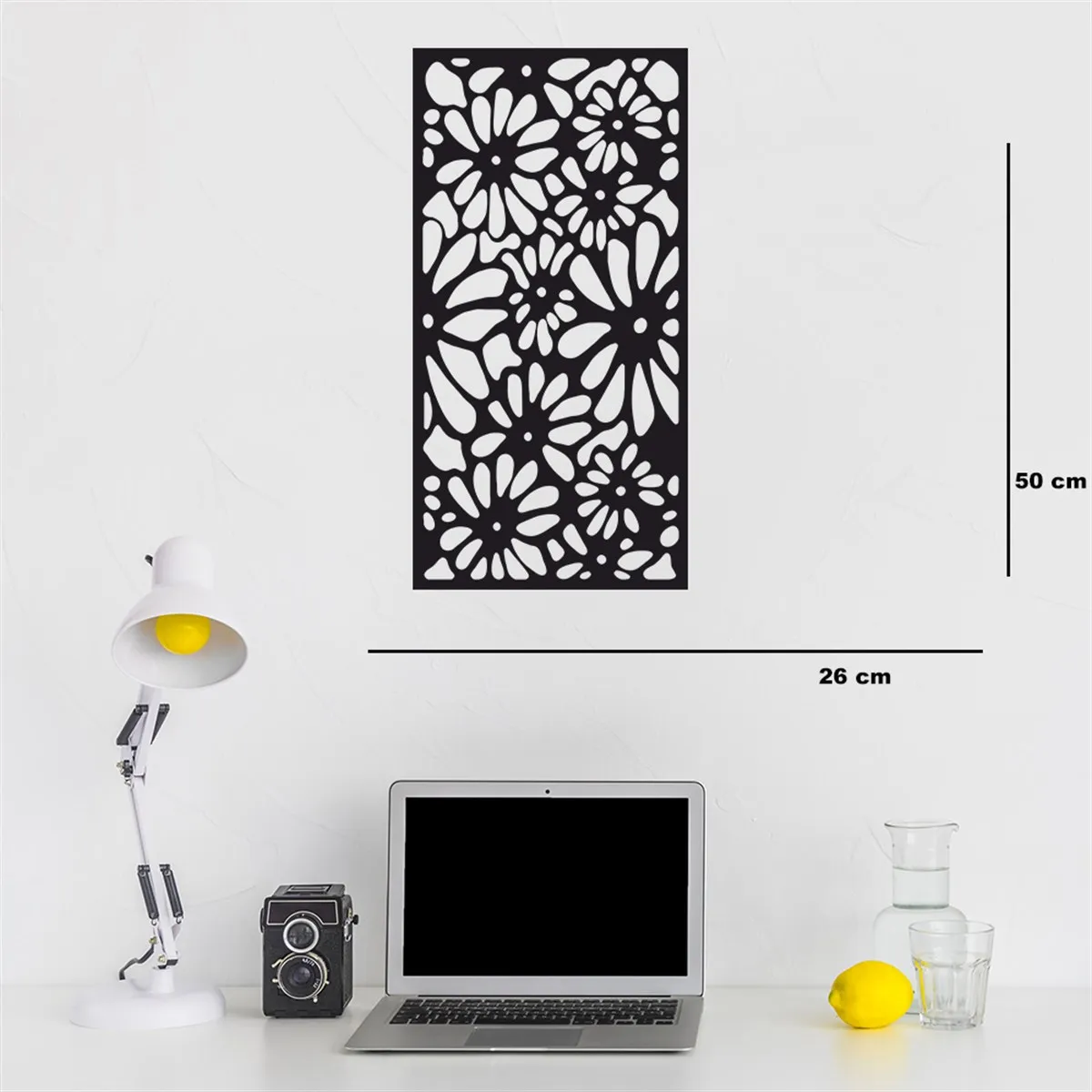 

3D Wall Wood Laser Cut Daisy Design Wall Decoration Decor New Style Your Home Office Art Decoration home Gifts Vintage