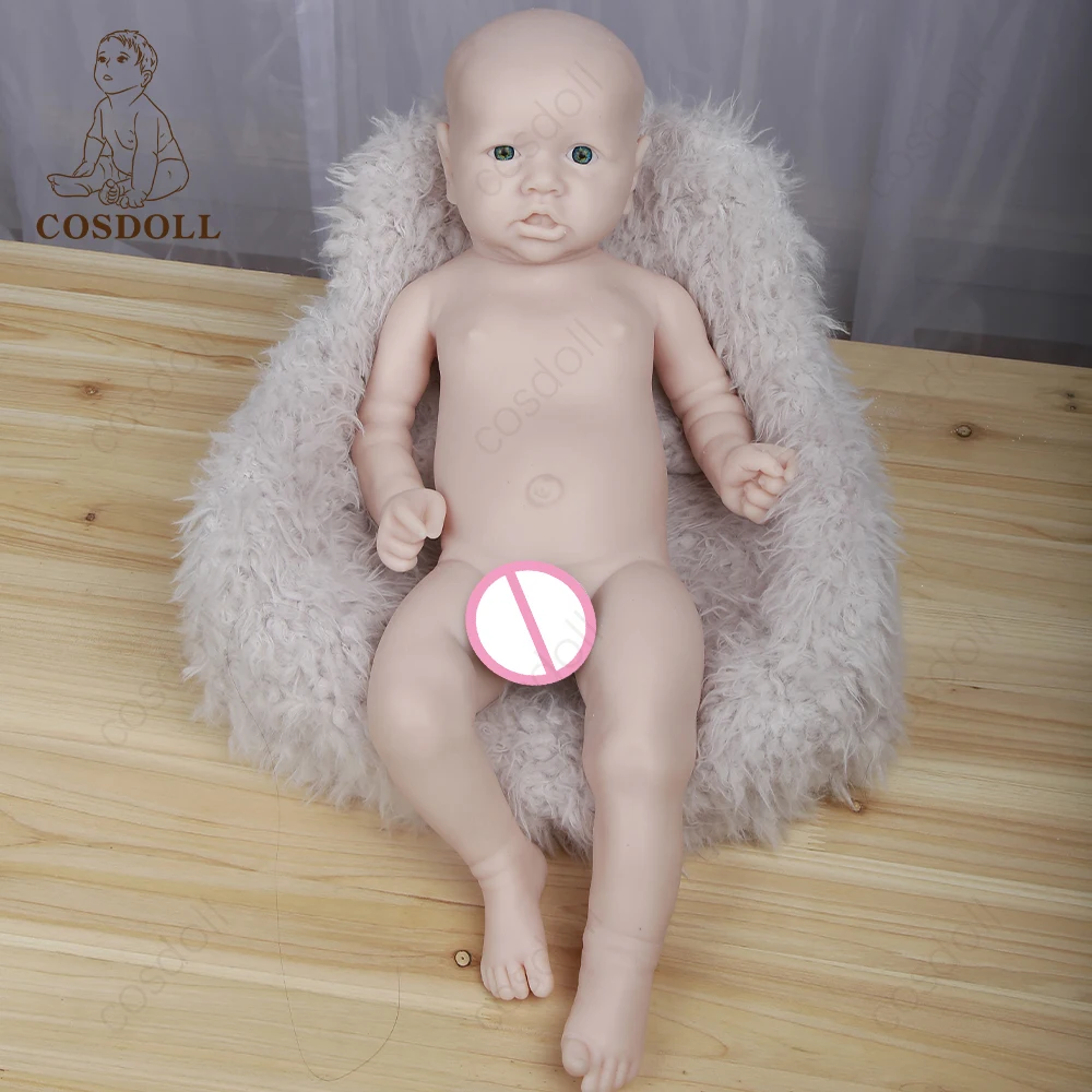 

Reborn Baby bonecas reborn 57cm 4.7kg 100% silicone solid Dolls washable Early Childhood Education Baby Toy For Kids Gifts #05