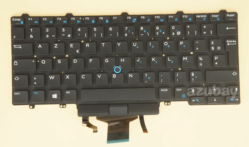 Французский FR клавиатура AZERTY Клавиатура для ноутбука Dell Latitude E5450 5450 E5470 5470 5480 5488 5490