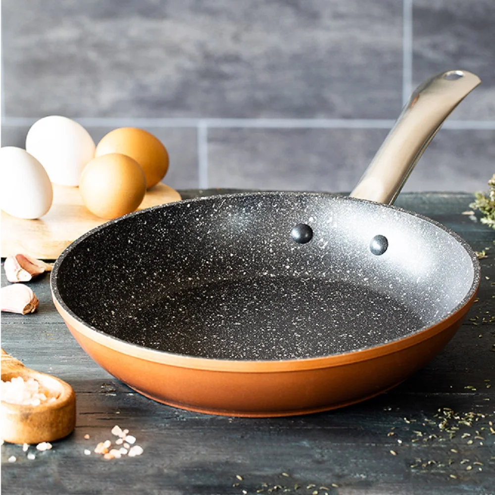 Monix Copper-set 3 антипригарные алюминиевые кастрюли с медной отделкой. Индукционный