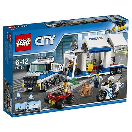 Конструктор LEGO City Police Мобильный командный центр (60139) | Игрушки и хобби