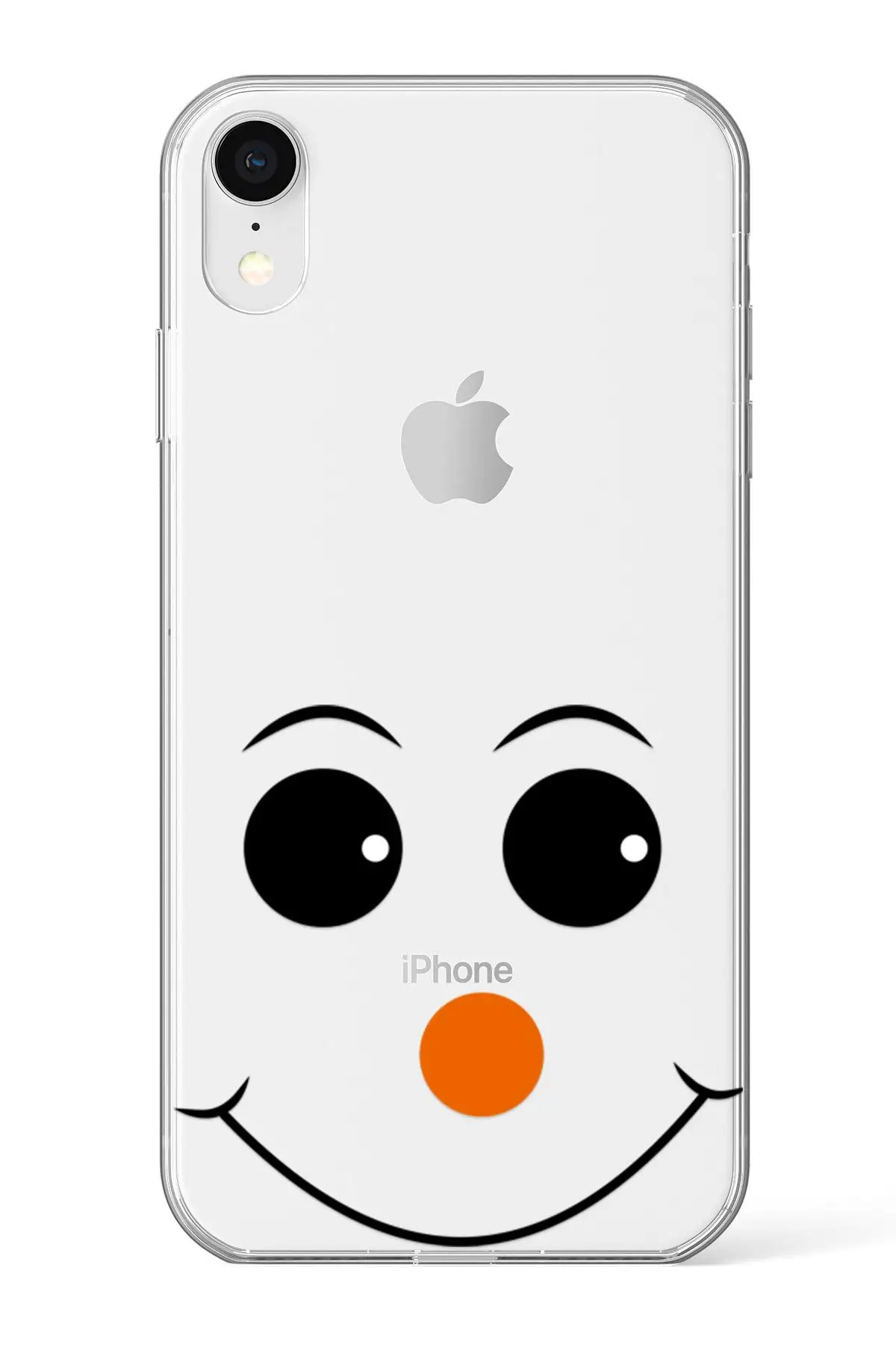 Lopard чехол для Apple iPhone Xr защитный силиконовый задней панели красный Nosed Emoji