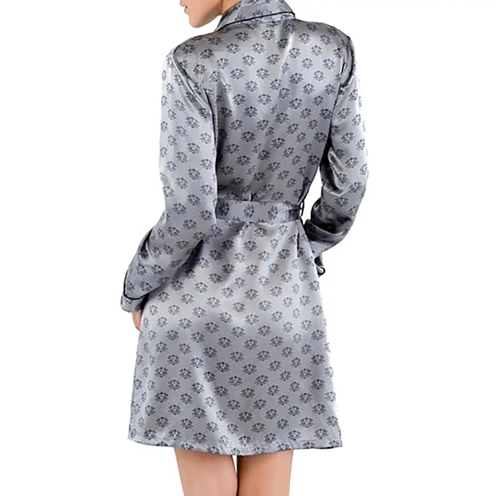 Халат из шелка ARDI|home robe|female robewomen's silk bathrobe |